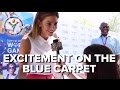 Caley's Celebrity Interviews - on the Blue Carpet