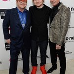 Ed Sheeran Performs At Star-Studded Elton John Oscar Viewing Party