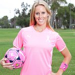 LTTS Exclusive: Soccer Star Goes Pink For Breast Cancer