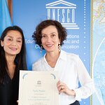 Nadia Nadim Named UNESCO Champion for Girls' and Women's Education