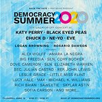 ROCK THE VOTE Democracy Summer Kick-Off Concert with Katy Perry, Black Eyed Peas and More