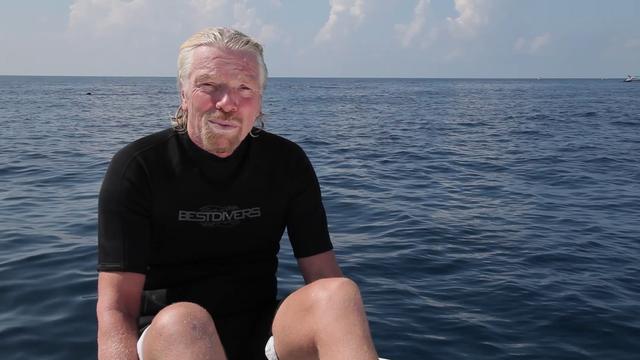 Richard Branson - WildAid Whale Sharks - 2011