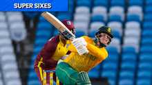 All Sixes: West Indies v South Africa, 3rd T20I