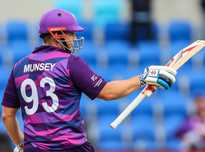 Munsey smashed 91 off 62 against Namibia.