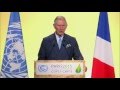 The Prince of Wales delivers a keynote speech at COP21 in Paris