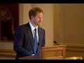 Prince Harry's speech at the Queen's Young Leader's Awards Ceremony 2017