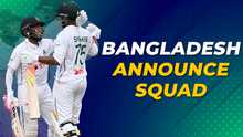 India vs Bangladesh: Shanto leads 16-member squad for two Tests|105918