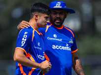 [Pic Credit: MI New York]: Ugarkar credits Malinga in helping him widen his horizon by shepherding him with strategies and tactics of modern day T20 cricket