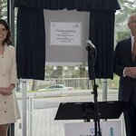 Princess Eugenie Joins The Duke Of York On Visit To Royal National Orthopaedic Hospital