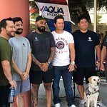 Mark Wahlberg Encourages Wounded Warriors to Get Active during F45 Training Session