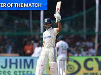 Player of the Match: Yashasvi Jaiswal, India vs Bangladesh, 2nd Test